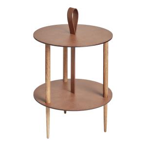 Lind DNA - Strap table d'appoint, ø 38 x h 46 cm, chêne nat…