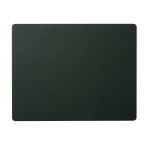 LindDNA -Set de table Square L 35 x 45 cm, Softbuck vert fo…