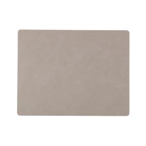 Lind dna - Set square l de table 35 x 45 cm, nupo gris clair