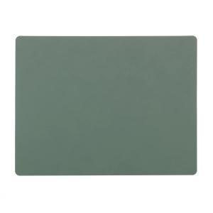 Lind DNA - Set de table Square L 35 x 45 cm, Nupo vert past…