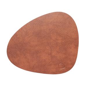Lind DNA - Set de table Curve L, cognac Bull