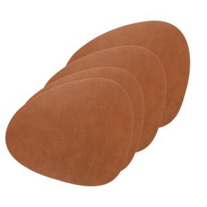 Lind DNA - set de table Curve L, Bull naturel (lot de 4)