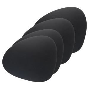 Lind DNA - set de table Curve L, Bull noir (jeu de 4)