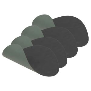 Lind DNA - Set de table Curve L Double , Cloud anthracite /…
