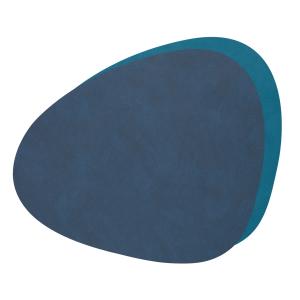 Lind DNA - Set de table Curve L Double , Nupo midnight blue…