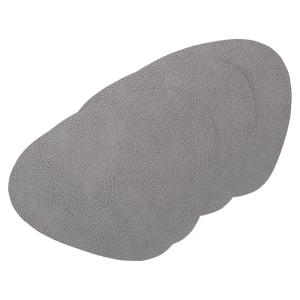 Lind DNA - Set de table Curve L, Hippo noir - anthracite (l…
