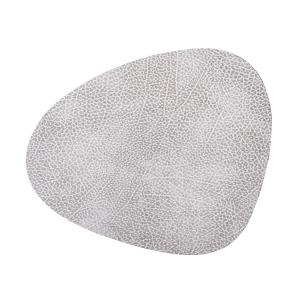 Lind dna - Set de table curve l , hippo blanc-gris