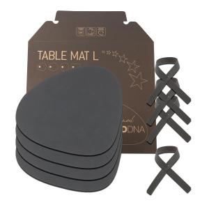 Lind DNA - Coffret cadeau Curve L, Nupo anthracite (4 sets…