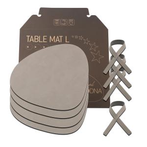Lind DNA - Coffret cadeau Curve L, Nupo gris clair (4 sets…