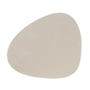 Lind DNA - Set de table Curve L, Nupo oyster white