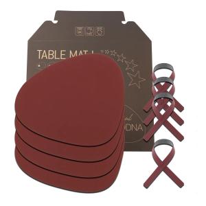 Lind DNA - Coffret cadeau Curve L, rouge Nupo (4 sets de ta…