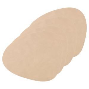 Lind DNA - set de table Curve L, Nupo sable (lot de 4)
