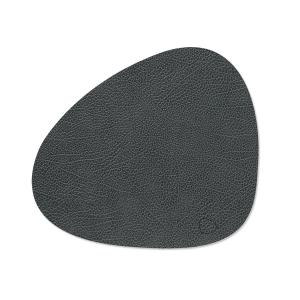 Lind DNA - Set de table Curve M, 31 x 35 cm, Hippo noir-ant…