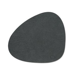 Lind DNA - Set de table Curve M, 31 x 35 cm, Hippo noir-ant…