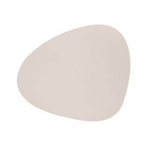 LindDNA - Set de table Curve M, 31 x 35 cm, Nupo soft nude