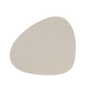 Lind DNA - Set de table Curve M, 31 x 35 cm, Nupo oyster wh…