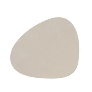 Lind DNA - Set de table Curve M, 31 x 35 cm, Nupo oyster wh…