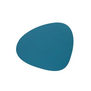 Lind DNA - Napperon Curve S 24 x 28 cm, Nupo petrol