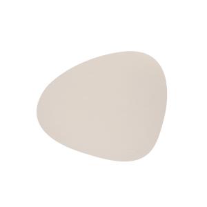 Lind DNA - Napperon Curve S 24 x 28 cm, Nupo soft nude