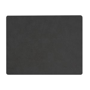 LindDNA - Set de table Square L 35 x 45 cm, Hippo noir - An…
