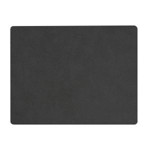 Lind DNA - Set de table Square L 35 x 45 cm, Hippo noir - A…
