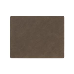 Lind DNA - Set de table Square L 35 x 45 cm, Nupo caviar