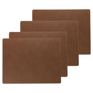 Lind DNA - Set de table Square L , 35 x 45 cm, Bull naturel…