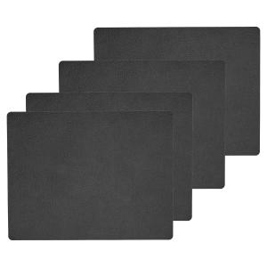 Lind DNA - Set de table Square L , 35 x 45 cm, Hippo noir -…