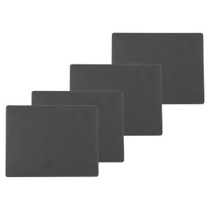 Lind DNA - Set de table Square L , 35 x 45 cm, Nupo anthrac…