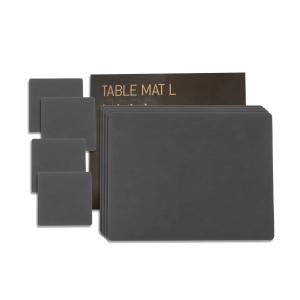 Lind DNA - Set cadeau Square L , Nupo anthracite (4 sets de…