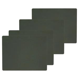 Lind DNA - Set de table Square L , 35 x 45 cm, Nupo vert fo…