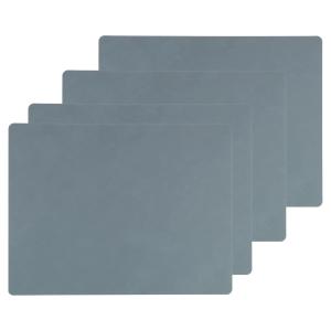 Lind DNA - Set de table Square L , 35 x 45 cm, Nupo bleu cl…