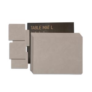 Lind DNA - Set cadeau Square L , Nupo gris clair (4 sets de…