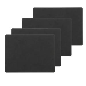 Lind DNA - Set de table Square L , 35 x 45 cm, Nupo noir (s…