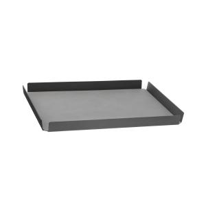 Lind DNA - Plateau Square M Double, Nupo anthracite / gris…