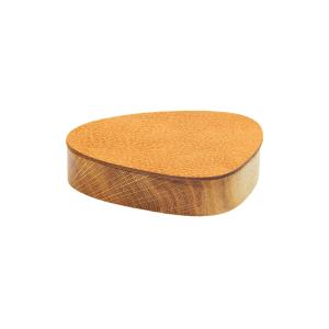 LindDNA - Wood Box avec couvercle Curve S, Ø 11 cm, chêne n…