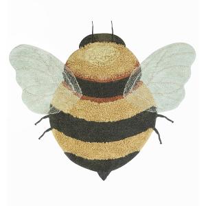 Lorena Canals - Bee Tapis lavable, 115 x 150 cm, dark honey…