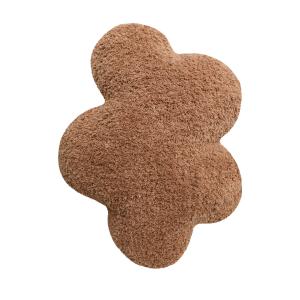 Lorena Canals - Coussin de sol Wolke, 40 x 50 cm, chestnut