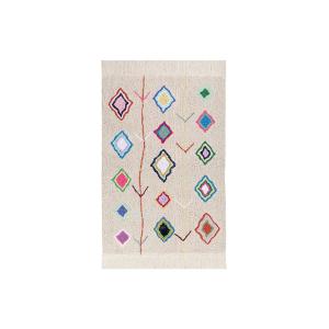 Lorena Canals - Tapis Kaarol, 140 cm x 200 cm, multicolore