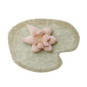 Lorena Canals - Puffy Lily Tapis avec coussins, 140 x 160 c…
