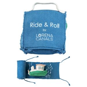 Lorena Canals - Ride & Roll Set de jeu, bateau, bleu / vert…