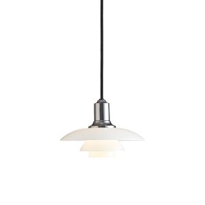 Louis Poulsen - suspension lumineuse PH 2/1, chrome brillant