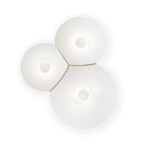 Luceplan - Applique murale Bulbullia à LED, blanche, petite