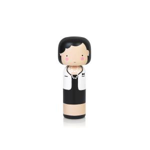 Lucie Kaas - Sketch Inc. figurine en bois H 14,5 cm, Coco