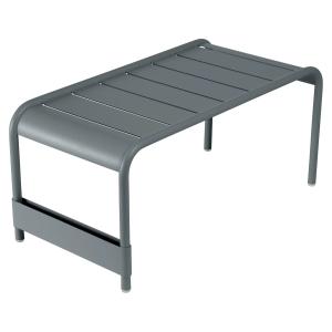 Fermob - Table basse large / banc de jardin Luxembourg, gri…