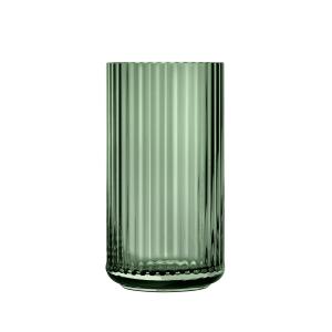 Lyngby Porcelæn - Vase en verre H 20 cm, vert
