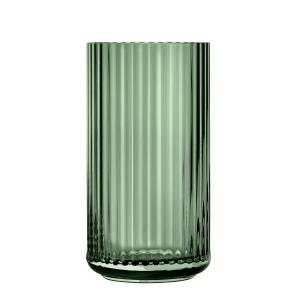 Lyngby Porcelæn - Vase en verre H 31 cm, vert