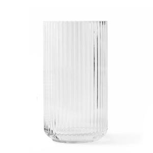 Lyngby Porcelæn - Vase en verre, H 31 cm, transparent