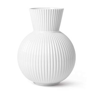Lyngby Porcelæn - Vase Lyngby Tura, H 34 cm, blanc