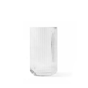 Lyngby Porcelæn - Vase en verre, H 12,5 cm, transparent